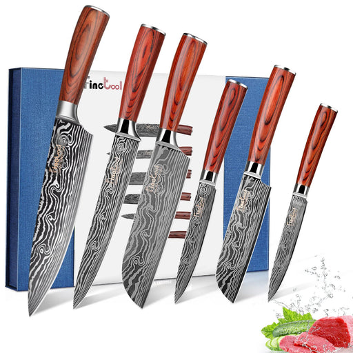 YOTSUBA Cooking Knife Set, kitchen knives set of 3 with Sharp High