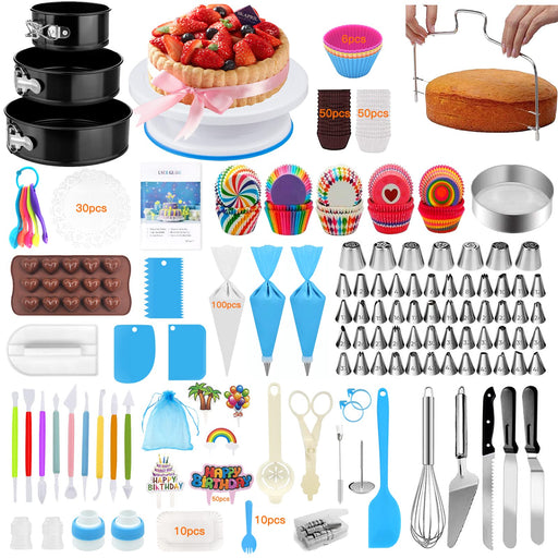 398pcs baking set with springform cake