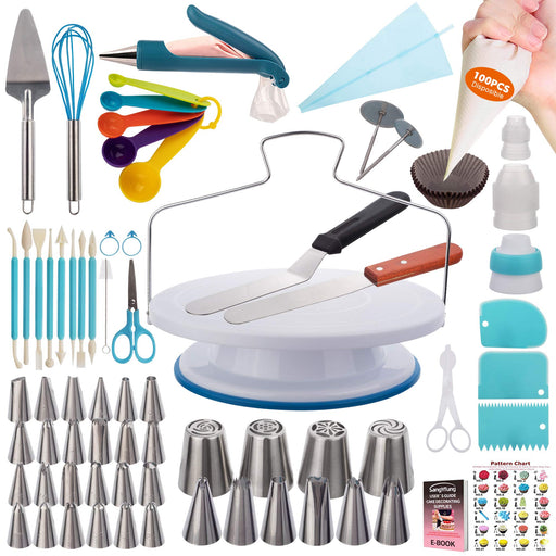 For Women-Cake Decorating Supplies Kit for Beginners RFAQK 200PCs -Cak —  CHIMIYA