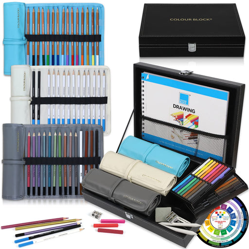 Artownlar artownlar 72 pack drawing sketching set with 8x11