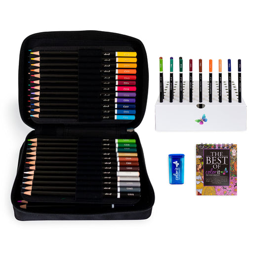 CREATIVEARTIZAN Professional Colored Pencils | Colored Pencil Set of 72 | Oil-Based Colored Pencils | Drawing Supplies for Adults & Kids | The Kit