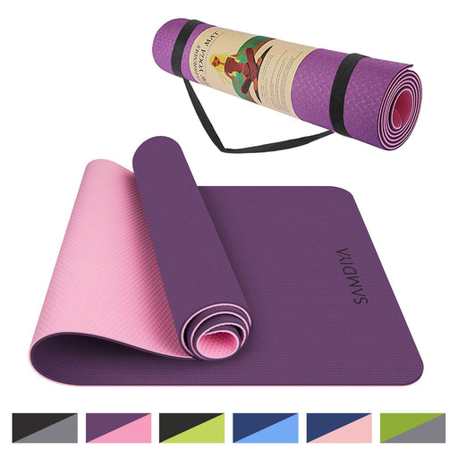 Umineux UMINEUX Extra Wide Yoga Mat for Women and Men, 72x 32x 1