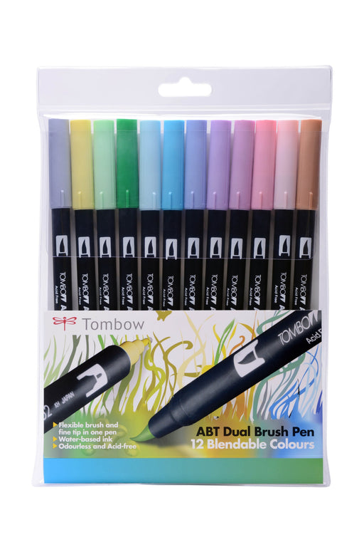 Tombow ABT Dual Brush Pen 10 set, Manga Shojo Colours