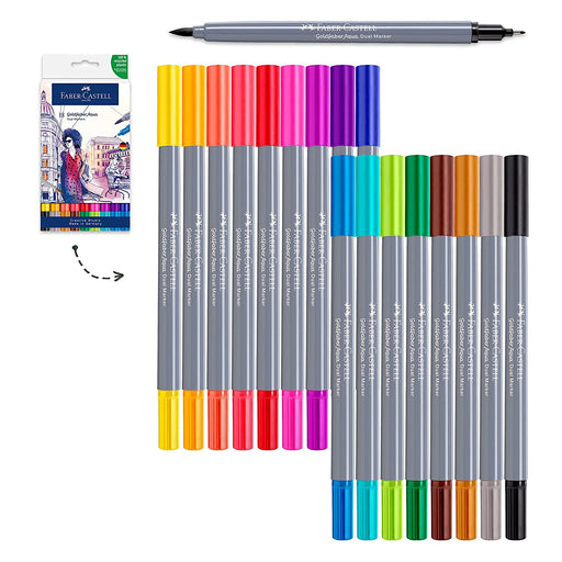 Watercolor Brush Pens Colors Water Based - Soft Brush Markers for