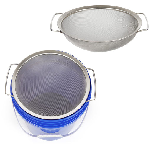2PCS Paint Strainers, 11.4” Stainless Steel Paint Strainer Meshes