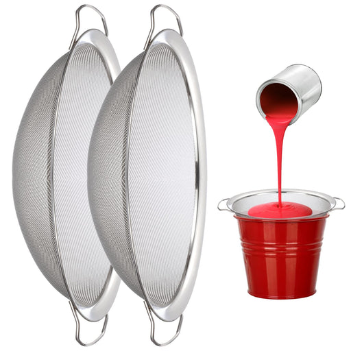 Paint Strainer Mesh Stainless Steel Paint Emulsion Honey Funnel Filter —  CHIMIYA