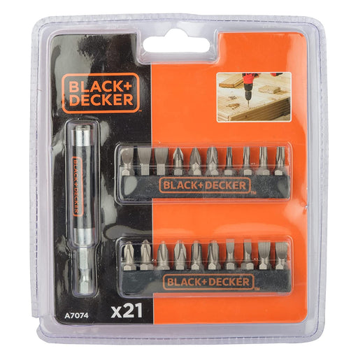 Black + Decker A7039 Screwdriver Bit Set 45 Piece by BLACK+DECKER — CHIMIYA