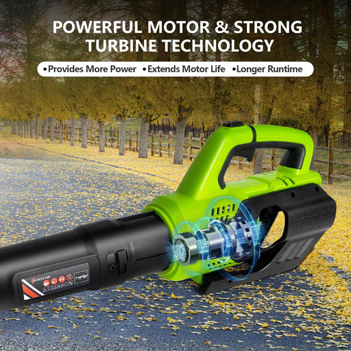 LawnMaster CLBL4016A Cordless Leaf Blower 40V Max with 2.0Ah,Battery P —  CHIMIYA