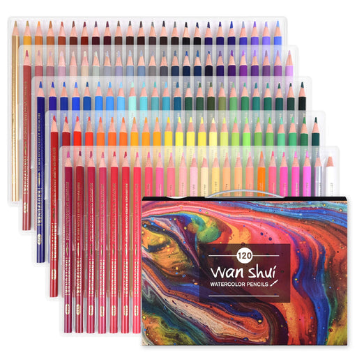OOKU Premium 120 Colored Pencils  Oil Based & Soft Core & High Pigmen —  CHIMIYA