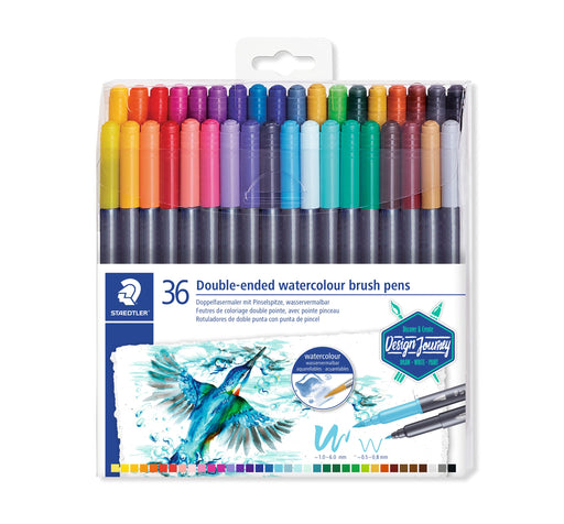 STAEDTLER 356 WP6 Lumocolor Flipchart Markers - Assorted Colours