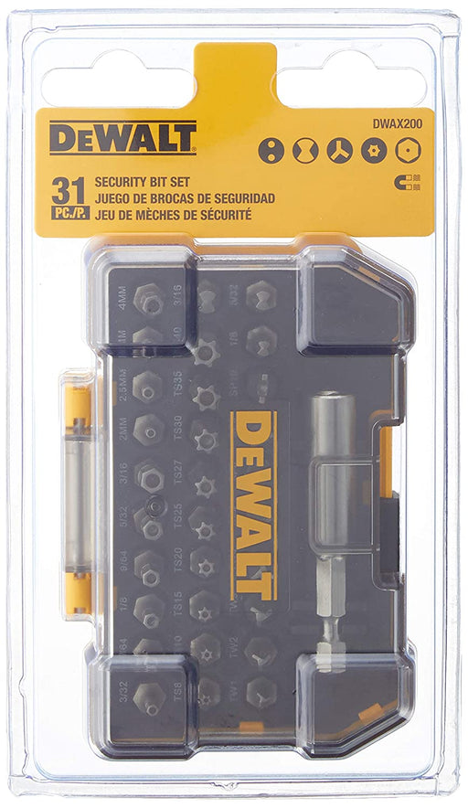 DEWALT FlexTorq Impact Driver Bit Set, Torx, 1/4-Inch x 1-Inch, 15