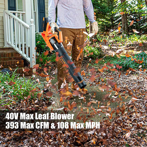 Alloyman Leaf Blower, 20V Cordless Leaf Blower, with 4.0Ah Battery & C —  CHIMIYA