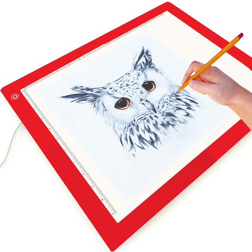  Rechargeable Light Box for Tracing Board Portable Cordless  Light Pad Drawing A4 LED Trace Lights, Golspark Wireless Battery Operated  Copy Board Dimmable Black Diamond Painting Sketch - Gift for Kids