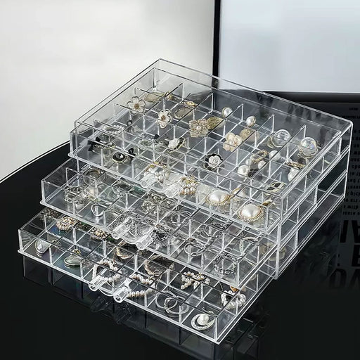 Curawood Rock Display Case - Organize Your Gemstones in 9 Grids - Crystal  Holder for Stones Display - Healing Crystal Storage Box - Crystal Organizer