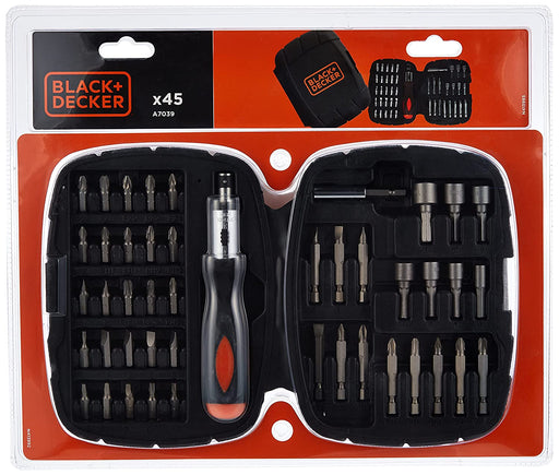 beyond by BLACK+DECKER Drill Bit Set / Screwdriver Bit Set, 46-Piece  (BDA46SDDDAEV)