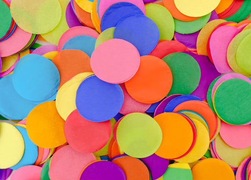 TECCA Confetti - Premium Quality Colorful Tissue Paper Confetti