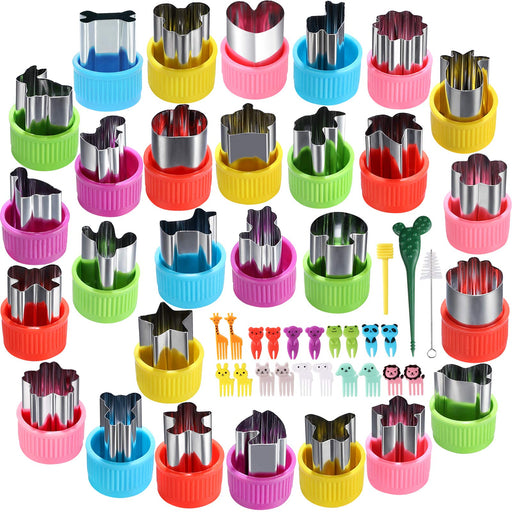 Magigift 1.5 Vegetable Cutter Shapes Set - Mini Cookie Cutters