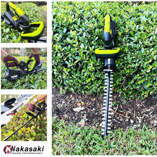 Hedge Trimmer Maxlander Hedge Trimmer Cordless with 22”Dual-Action Bla —  CHIMIYA