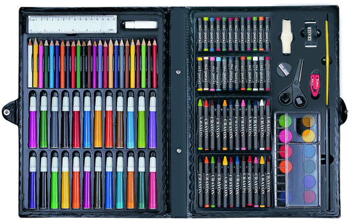 ARTISTIK Deluxe Art Set for Kids - 79 Piece Art Supplies Kit wWood