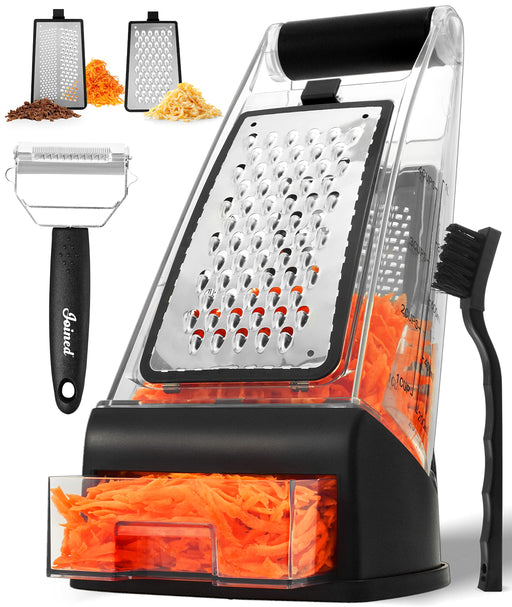 Utopia Kitchen - Cheese Grater & Shredder - Stainless Steel - 6 Sided —  CHIMIYA