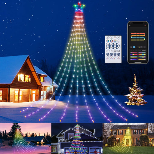 Avatar Controls 32.8Ft Smart Christmas Lights Works W/Alexa Google, Co —  CHIMIYA