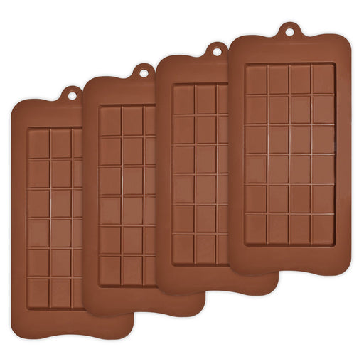 Mini Chocolate Bar Mold Silicone Food Grade 12 Cavity -   Candy bar  molds, Chocolate bar molds, Silicone chocolate molds