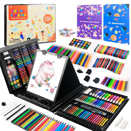 208Pcs Art Kit,Art Supplies Drawing Kits,Arts and Crafts Supplies for Kids,  Beginners Art Set Gifts for Teen Girls Boys 3-12, Art Set Case with