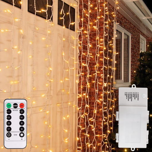 Solhice 2 Pack 20ft Christmas Lights Battery Operated with Remote Cont —  CHIMIYA