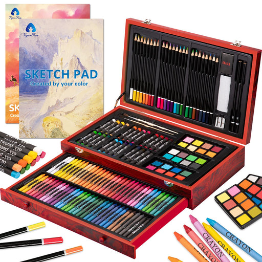  SpiceBox Pastel Drawing Kit for Adults Beginners Arts and  Crafts Hobby Sketch Set with Learn How to Draw Book, Sketching Pad, Chalk  and Oil Pastels : Everything Else