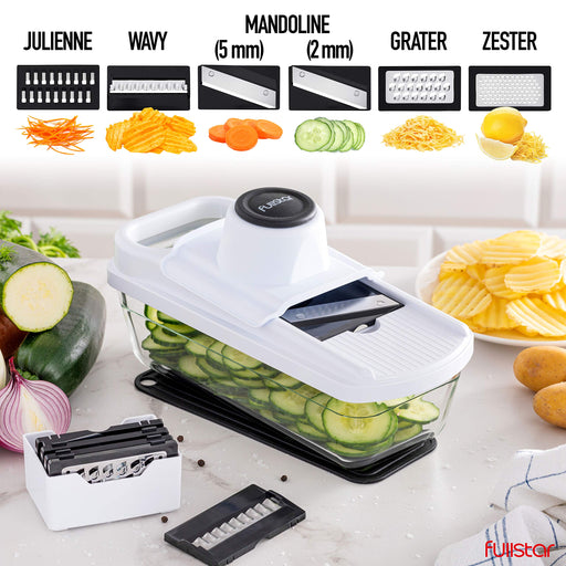 Buy Wholesale China Fullstar Mandoline Slicer Spiralizer Vegetable Slicer - Vegetable  Chopper Onion Chopper Food Chopper & Vegetable Chopper at USD 10