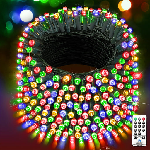 GONK Color Changing Led Christmas Lights,200 LED 66ft Plug in