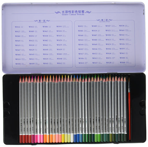 Gaya Fesyen Premium Colored Pencils Roll-Up Wrap Case Oil-Based