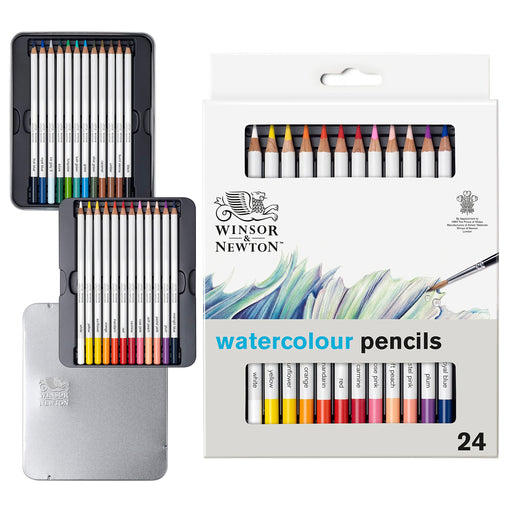 Art 101 Watercolor, Draw, and Sketch 88 Piece Art Set in a Wood Carryi —  CHIMIYA