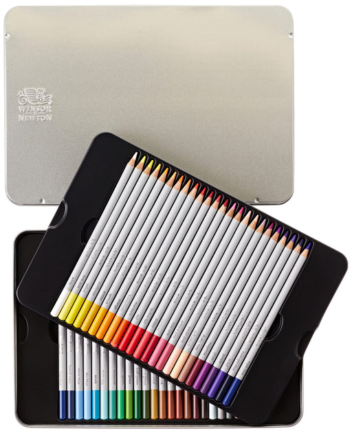 Derwent Studio Colored Pencils, 3.4mm Core, Metal Tin, 36 Count (32198 —  CHIMIYA