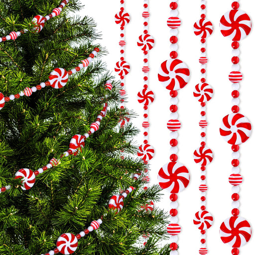 15 Feet Christmas Tree Garlands Glitter Multicolor Balls Garland Peppe —  CHIMIYA