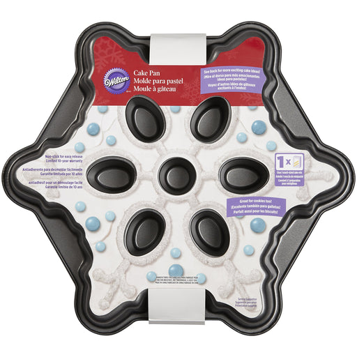 Wilton Holiday Shapes Non-Stick Cookie Pan, 12-Cavity