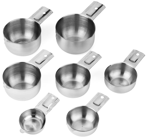Hudson Essentials Stainless Steel Measuring Cups and Spoons Set - Stac —  CHIMIYA