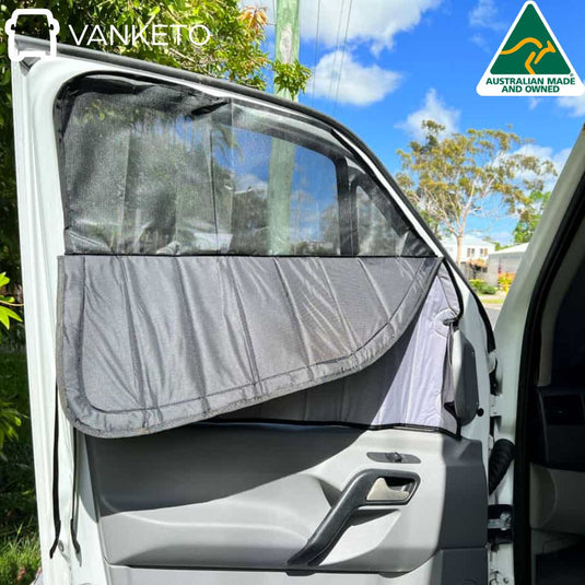 Mosquito net VW Crafter for rear door, Flyscreen for Campervan, Van  Windows, Caravan Windows, Camper Windows, Blinds, Vents, Camping Shop