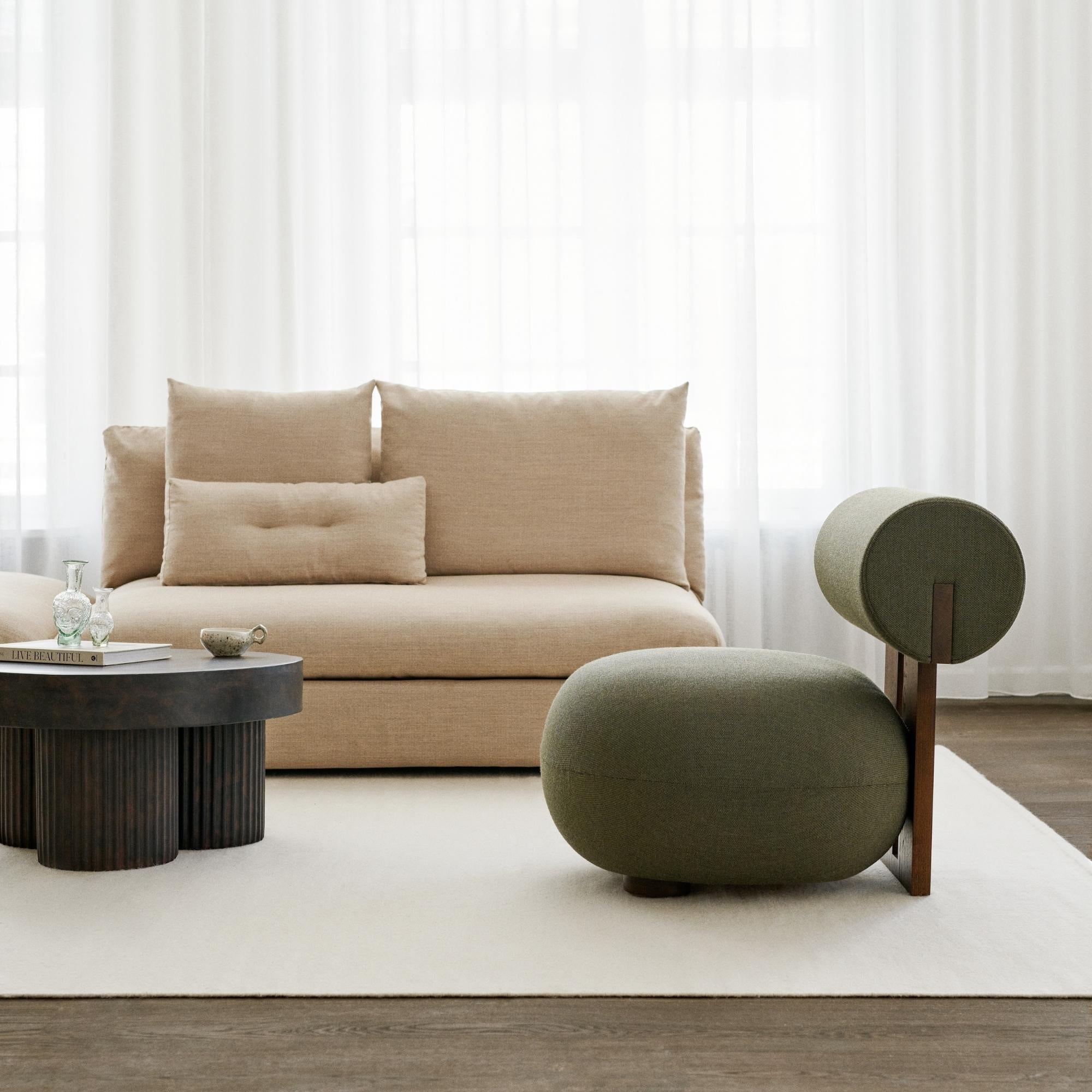 hem pouf lounge chair