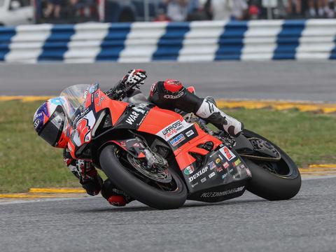 Josh Herrin KYT helmet ducati