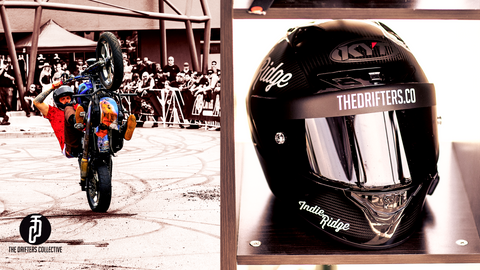 casco harley con ruedas