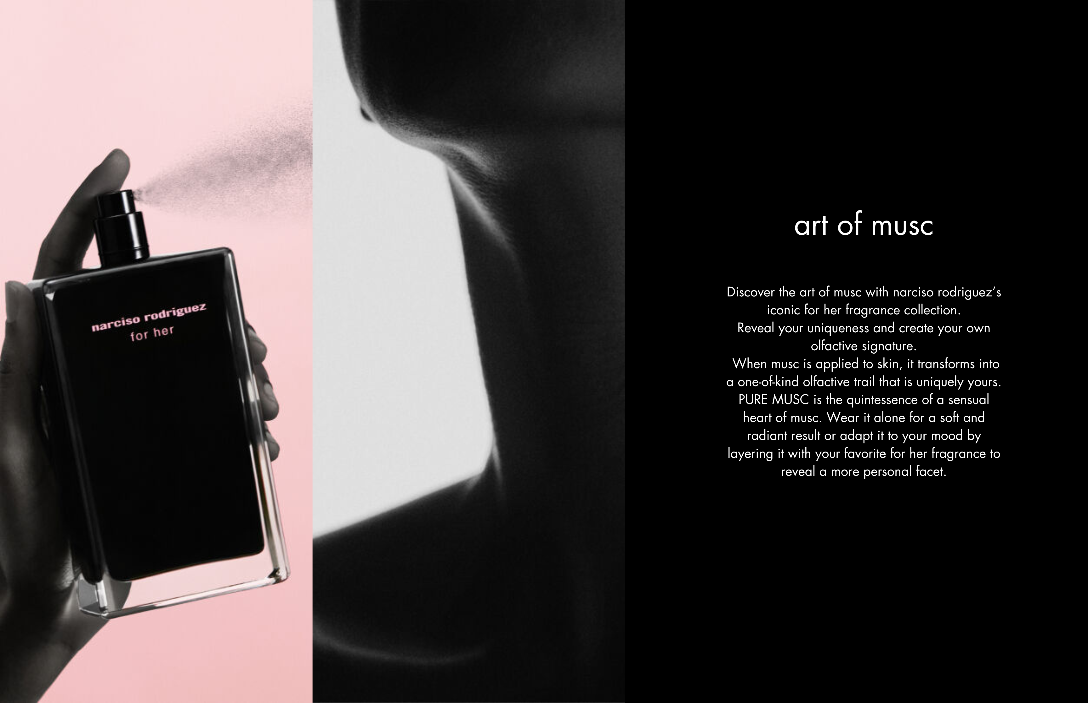 Art of Narciso Rodriguez For Her Musc Noir Eau de Parfum
