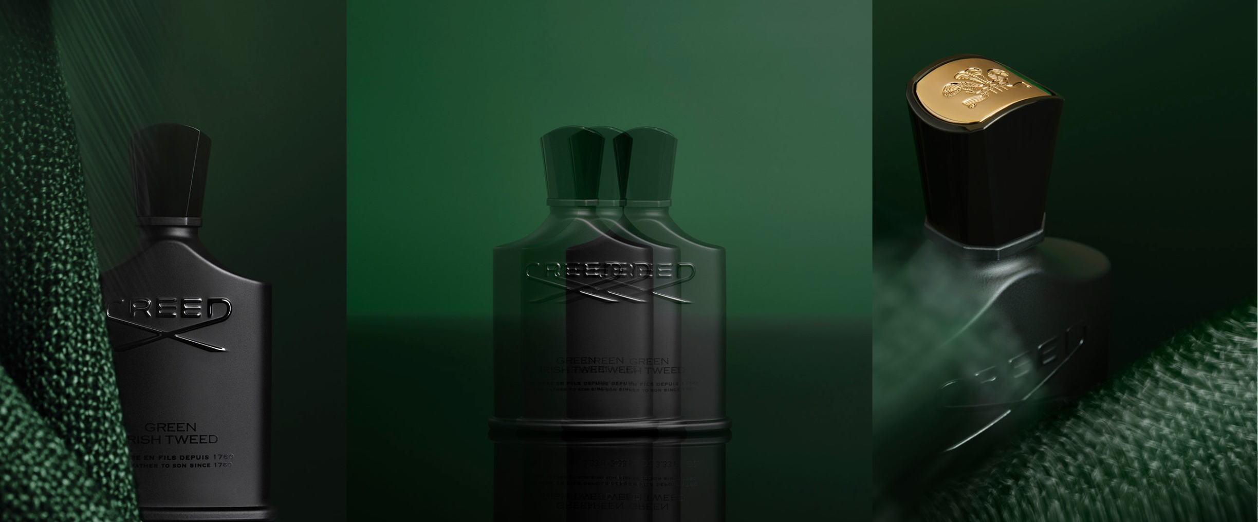 Creed Green Irish Tweed Bottle