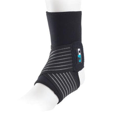 Neoprene ankle support with straps