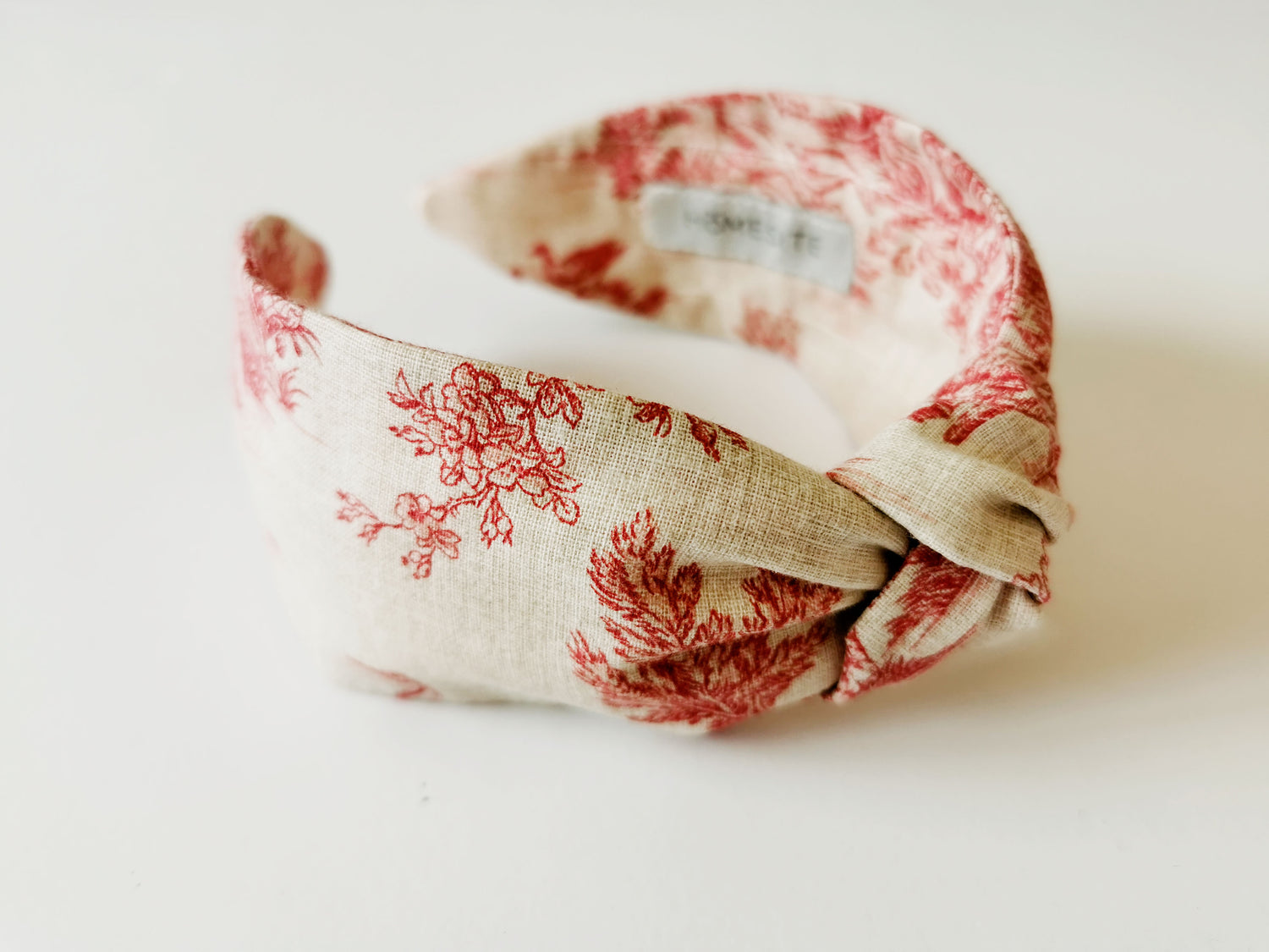 toile de jouy headband