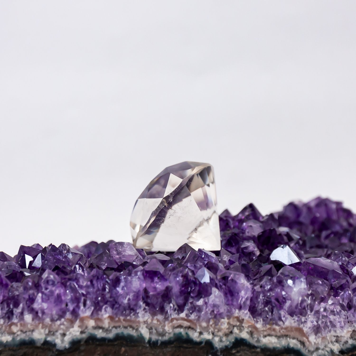 quartz diamond crystal