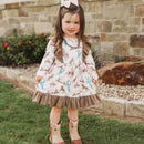 Girls Gettin' Western Ruffle Dress by Shea Baby - MZ's Stuff and Things