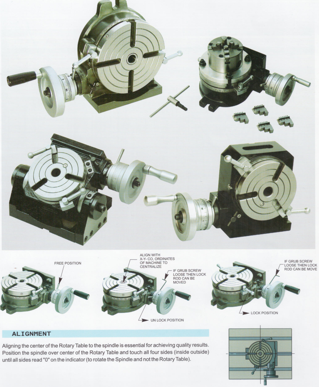 110239 - Rotary Table Divider 110-250 mm