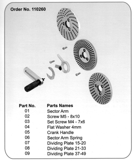 110260 - Discs for Dividers