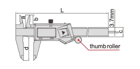 1108 - Digital caliper